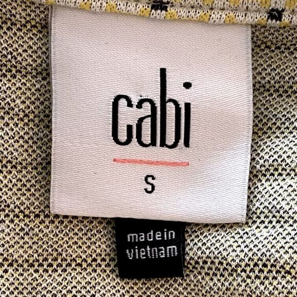 Cabi Hobnob Yellow (Daffodil) Topper/Coat/Jacket/Dress #6249 NWOT size Small. - Picture 10 of 11